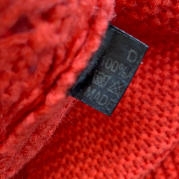 Infinity Winter Scarf wrap coral salmon orange pink - Picture 2 of 4